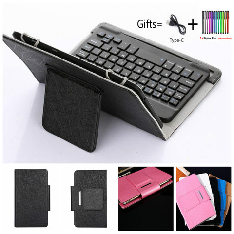 Universal 10 inch wireless Bluetooth Keyboard Cover For DEXP Ursus M210 P410 VA210 M110 P210 N210 3G 4G 10.1