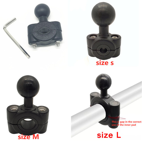 1 Set New Rail Mount 1 Inch Ball Car Headrest Motorcycle Scooter Rearview Mirror Stem Bar Mount For Gar Min Gopro For Ram Mounts ► Photo 1/5