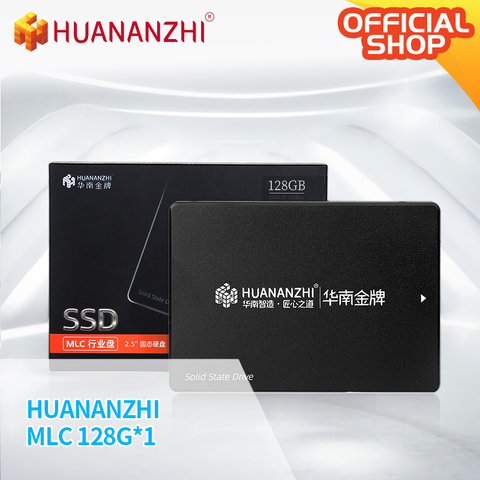 HUANANZHI MLC SSD 128 gb 256 gb 512 gb 2.5'' SSD SATA SATAIII 512gb 256gb 128gb Internal Solid State Drive for Laptop ► Photo 1/3