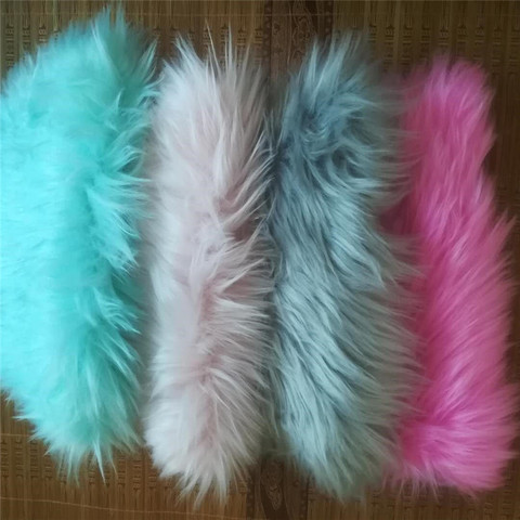 1 Sheet Square Hairy Fur Rugs Mat Plush Carpet Area Rugs for kid Bedroom Sofa Office Cushion Bath living room Fluffy Kitchen Rug ► Photo 1/6