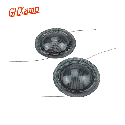 GHXAMP 19.43mm Tweeter Speaker Voice Coil Crystal Film 19.5 Core 19 Core Black Translucent Treble Horn Diaphragm Repair DIY 8OHM ► Photo 1/6