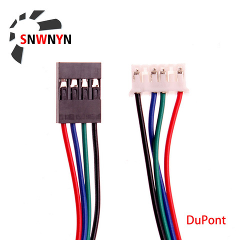 High Quality 1M DuPont Line Two-Phase HX2.54 4pin To 6pin Terminal Motor Connector Cables For Nema 42 Stepper Motor ► Photo 1/1