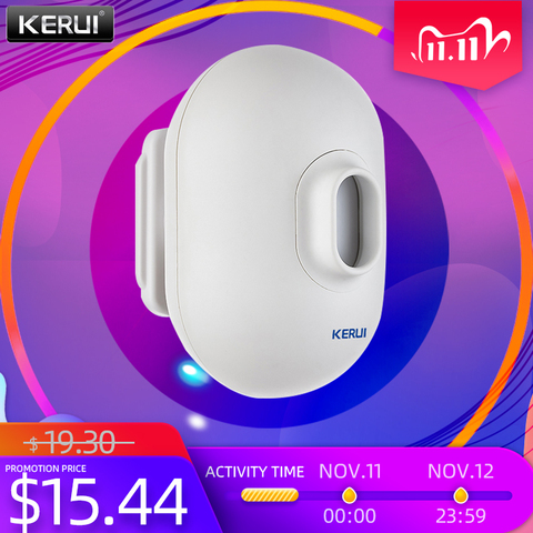 KERUI Waterproof Infrared Sensor P861 Wireless Security Alarm Motion Sensor Outdoor Motion Detection Adjustable Detection Angle ► Photo 1/6