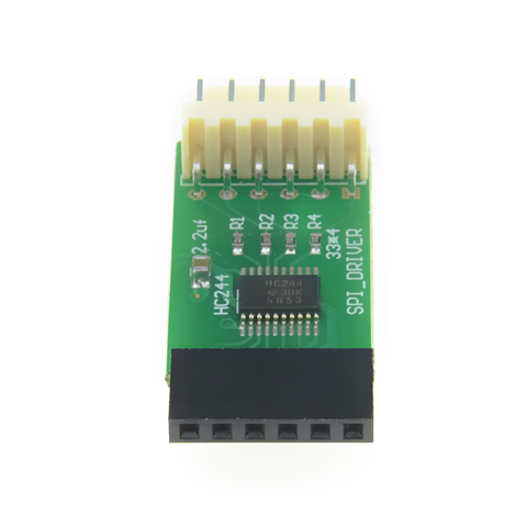 New ICSP enhancement module SPI DRIVER, SPI flash in Circuit Programming adapter for Minipro TL866II PLUS TL866A USB programmer ► Photo 1/6