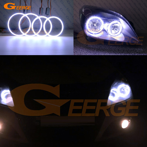 Excellent Ultra bright COB led angel eyes halo rings For OPEL Astra H 2004 2005 2006 2007 pre facelift Halogen headlight ► Photo 1/6
