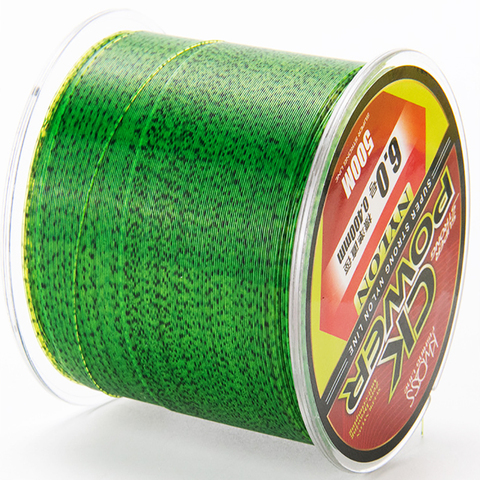 500m 3D Invisible Camouflage Nylon Rubber Thread  Line Super Strong Speckle Sink For Carp Fishing ► Photo 1/6