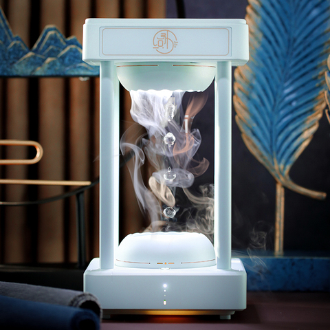 New Type Anti Gravity Levitating Water Drops Time Hourglass Water Fountain Lamp Air Purification Atomization Lamp ► Photo 1/6