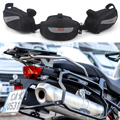 For BMW F850GS F750GS F800GS F700GS F650GS ADV F 750GS 850GS Adventure f 850 gs Motorcycle Saddle Bag Saddlebag Tailbag Tail Bag ► Photo 1/6