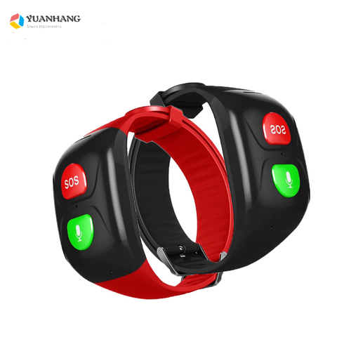 Smart Bracelet Long Standby Elderly Men Students SOS Watch for IOS Android Heart Rate Blood Pressure Pedometer GPS Tracker Watch ► Photo 1/3