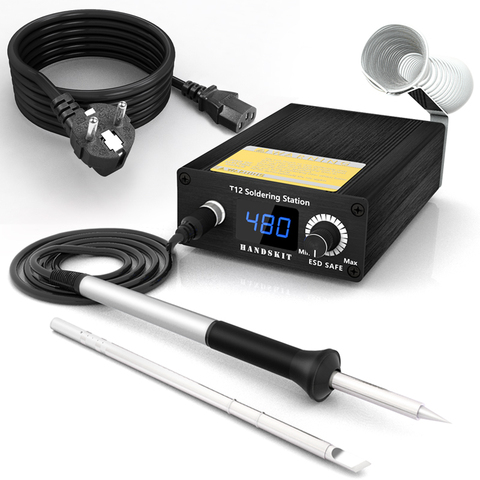 T12 Soldering Station Infrared Soldering Station Portable Bga Rework Station With Soldering Tips Welding Tools ► Photo 1/6