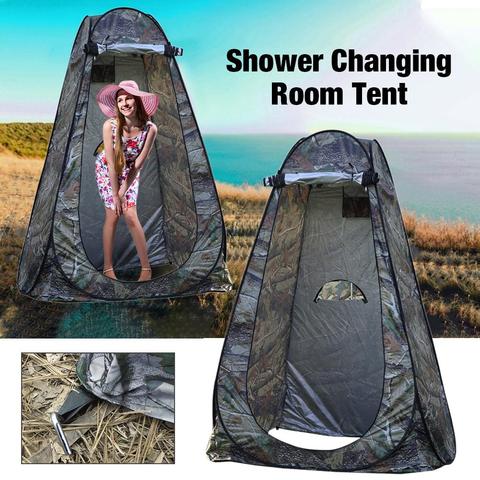 Pop-Up Privacy Tent Portable Outdoor Beach Shower Tent Camp Toilet Changing Room Rain Shelter Foldable Lightweight Tent Dropship ► Photo 1/6