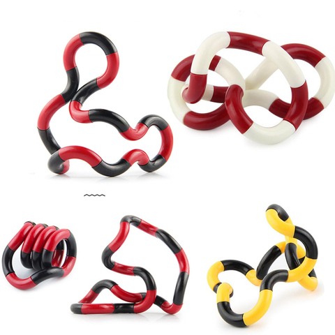 Antistress Fidget Toys Tangele Twist Stress Toy Adult Decompression Child Deformation Rope For Stress Anxiety ► Photo 1/6