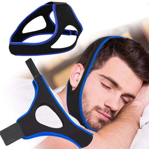 Elastic Face Slimming Bandage Anti Snoring Chin Strap V Line Face Shaper Belt Support Straps Sleeping Aid Face Care Tools ► Photo 1/6