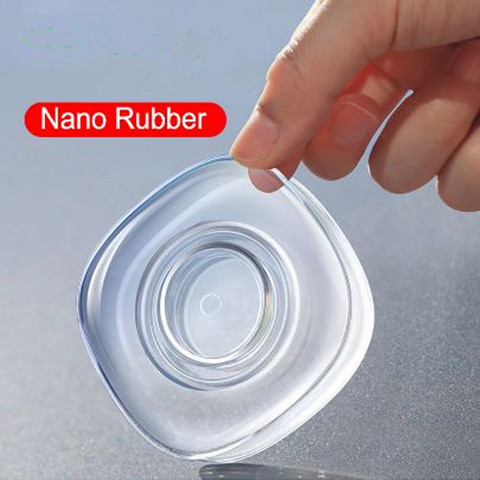 Nano Rubber Multi-Function Phone Holder For Wall Suction Car Phone Stand Cable Winder Strong Adsorption Gel Pad Desk Sticker ► Photo 1/6