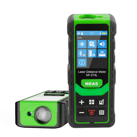 Noyafa NF-274L Green Laser Distance Meter 60M 80M 100M Rangefinder Laser Tape Range Finder Measure Electronic Level Test Tool ► Photo 1/6