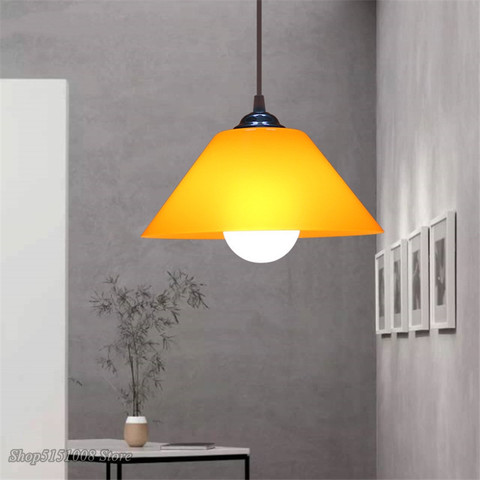 PVC Pendant Light Plastic Lampshade Modern Lighting Fixtures Kitchen Dinning Room Bedroom Hanging Lamp Home Decor Luminaire ► Photo 1/5