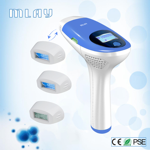 Mlay IPL Hair removal Epilator a Laser Permanent Hair Removal Machine Face Body 3IN1 Electric depilador a laser 500000 Flashes ► Photo 1/6