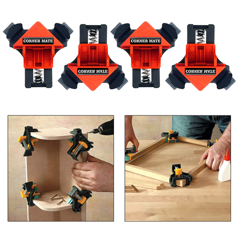 Woodworking  Clamps 90 Degrees Right Angle Clamp Clip Quick Fixing Picture Frame Corner ► Photo 1/6