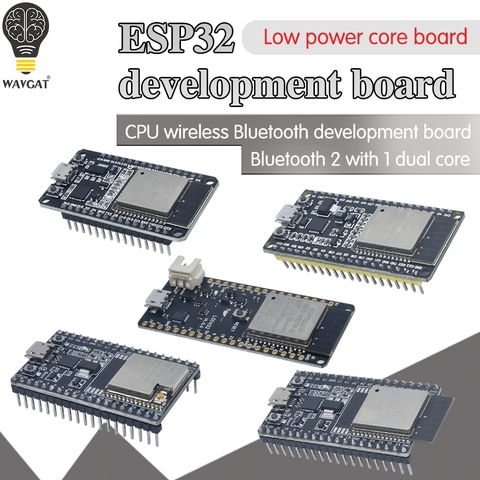 ESP32 Development Board WiFi+Bluetooth Ultra-Low Power Consumption Dual Core ESP-32 ESP-32S ESP 32 D1 V1.0.0 Similar ESP8266 ► Photo 1/6