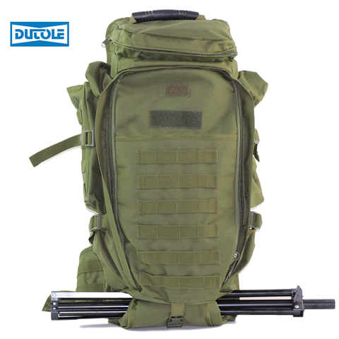Outdoor Waterproof Backpack 60L Capacity Bag Multifunction Travel Camping Bag Military Rifle Rucksacks Tactical Assault Knapsack ► Photo 1/6