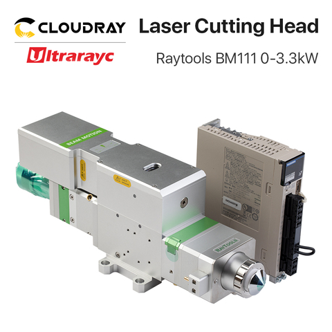 Ultrarayc BM111 Raytools Fiber Laser Cutting Head 0-3300W Auto Focusing D30 Lens for Metal Cutter Machine ► Photo 1/6