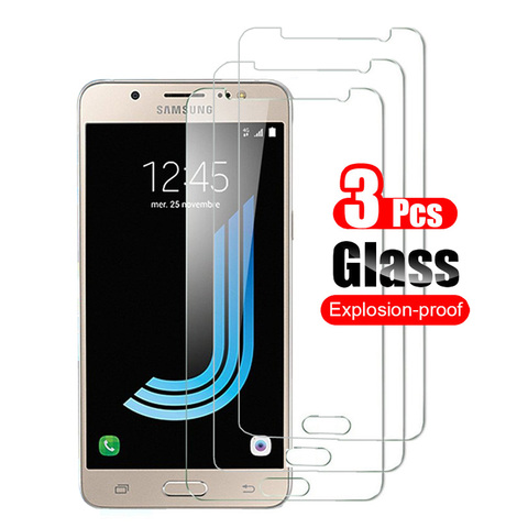 3Pcs For Samsung Galaxy J7 2015 2016 2017 2022 J700 J710 J730 J737 Tempered Glass Screen Protector Protective Glass Film 9H ► Photo 1/6