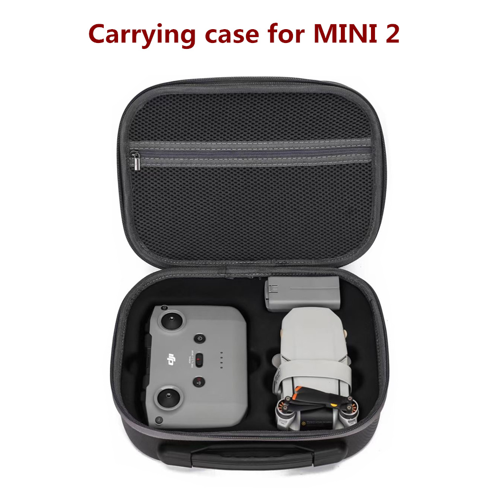 White Easy for Travel Drone Carrying Case Carrying Case for DJI Mavic Mini/Fit for DJI Mini SE Drone Portable Handbag Compact Case for Drone and Accessories 