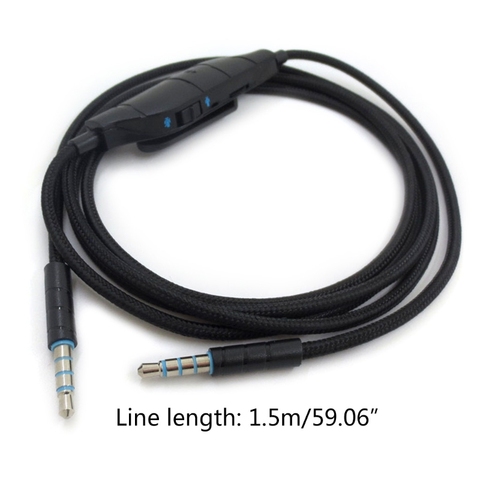 2022 New Replacement Headphone Cable Audio Cord Line for Logitech- G633 G635 G933 G935 Gaming Headsets With tuning ► Photo 1/6
