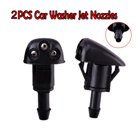 2Pcs/lot Front Windshield Wiper Washer Jet Nozzle Tools For Hyundai Santa Fe Sonata Tiburon Coupe Elantra MK4 Car Accessories ► Photo 1/6