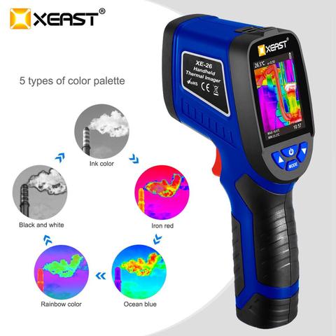 2022 XEAST New Launched Item  Handheld Thermal Imager IR Infrared Imaging Camera Thermometer temperature   XE26 VS HT02D ► Photo 1/6