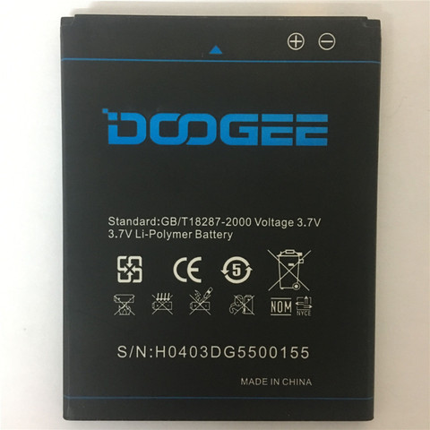 B-DG550 DG550 Original Cell Phone Battery For Doogee Dagger 550 3000mAh Real Capacity Replacement Batteries Best Quality ► Photo 1/3