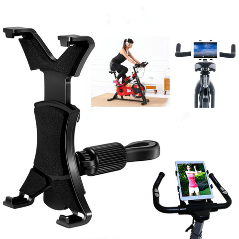 Mount Bracket Gym Treadmill Bike Handlebar Clip Stand Sports Adjustable tablet Holder Universal 7-11 inch for iPad 9.7 10.5 2022 ► Photo 1/6