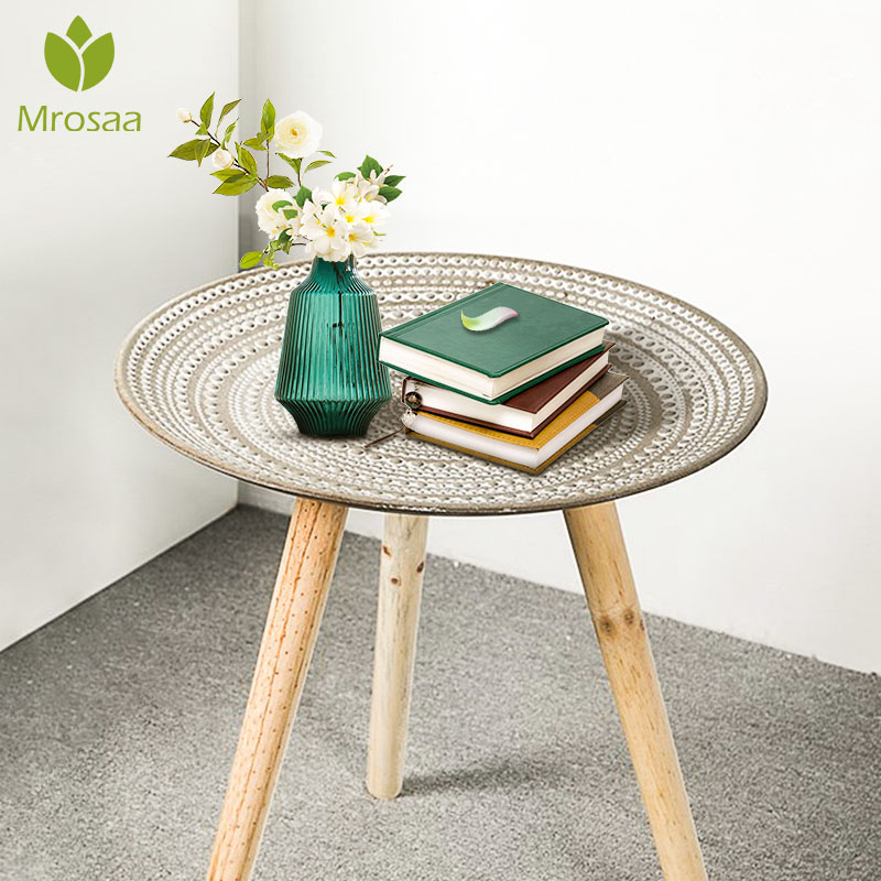 Creative Round Nordic Wood, Round Tables For Living Room