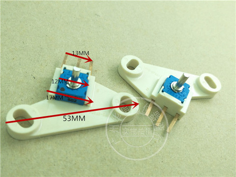 1pcs TOCOS RVQ121 12V 502 5K ceramic potentiometer with plate PPS-GF40 360 rpm ► Photo 1/4