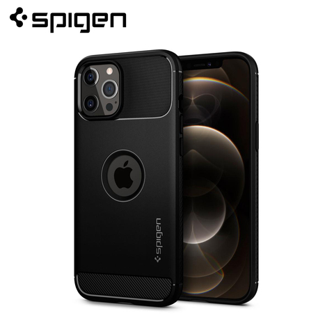 Spigen Rugged Armor Case for iPhone 12 Pro / iPhone 12 (6.1