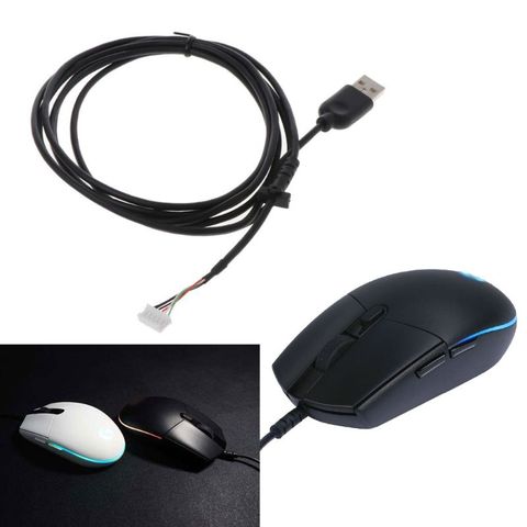 Durable USB Mouse Cable Mouse Lines for Logitech G102 G PRO Wired Mouse Cable PXPA ► Photo 1/5