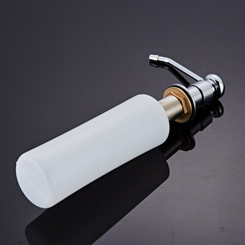 WZLY Brass Bathroom Kitchen Hand Soap Dispensers Spray Liquid Soap Dispensers Plastic Bottle 400/500ML Kitchen Sink Replacement ► Photo 1/6
