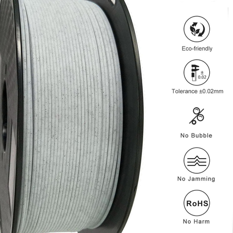 3D Printer PETG Marble Filament 1.75mm 3D Printing Filament Stone Like Material 1kg/500g/250g 3d Printing Supplies Safety ► Photo 1/1
