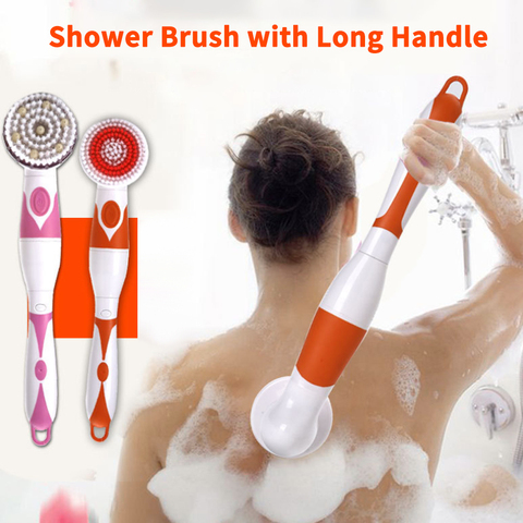 4 in 1 Waterproof Electric Bath Brush Multifunctional Body BrushCleansing Brush Back Massage Scrubbe Shower Brush ► Photo 1/1