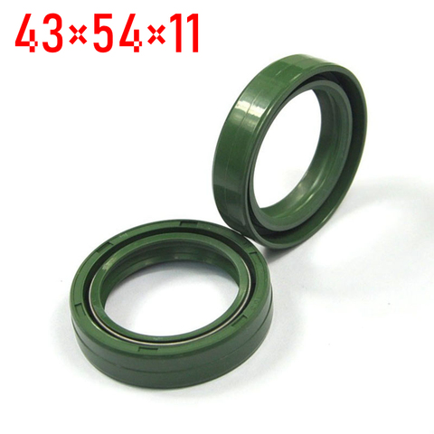 43*54*11 Front Fork Damper Oil Seals Set for Suzuki Bandit GSF1200 GSF1200S GSX1250FA Shock Absorber Motorbike Part ► Photo 1/6