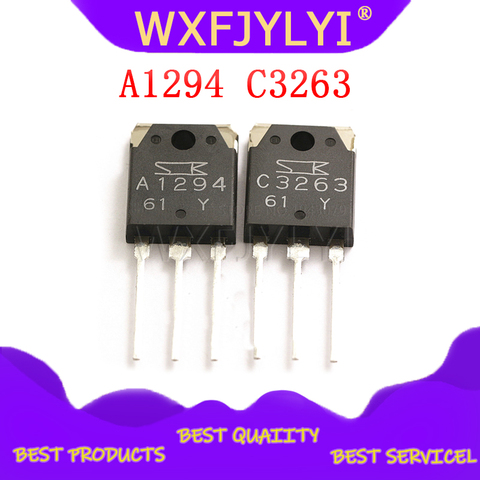 5pair 5pcs 2SC3263 & 5pcs 2SA1294 C3263 A1294 Transistor TO-3P ► Photo 1/1