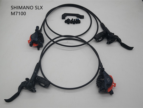 SHIMANO DEORE SLX M7100 mountain MTB brake bicycles hydraulic disc  BR BL M7100  bicycle OIL brake upgrade m7000 ► Photo 1/1