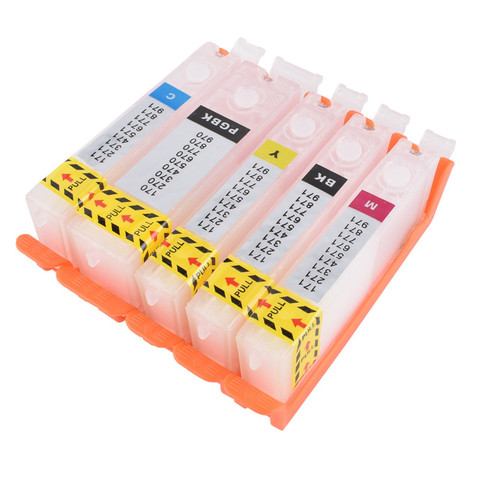 Refill PGI-480 cli 481 XXL refillable ink cartridge permanent chip For canon TS704 TS6140 TS6240 TS6340 TR7540 TR8540 TS9540 ► Photo 1/6