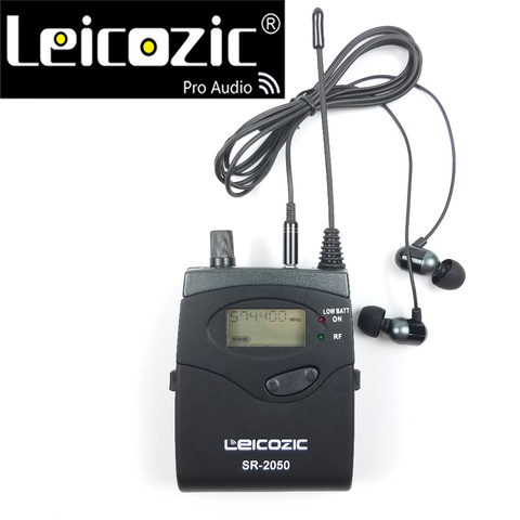 Leicozic Receiver for in ear monitor systems bk2050 SR 2050 sr2050 iem monitoring wireless systems for stage musical instrument ► Photo 1/4