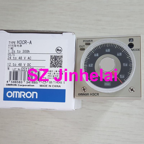 OMRON H3CR-A 24-48VAC/12-48VDC Authentic original Time relay, Time calculator,Solid state timer реле времени ► Photo 1/4