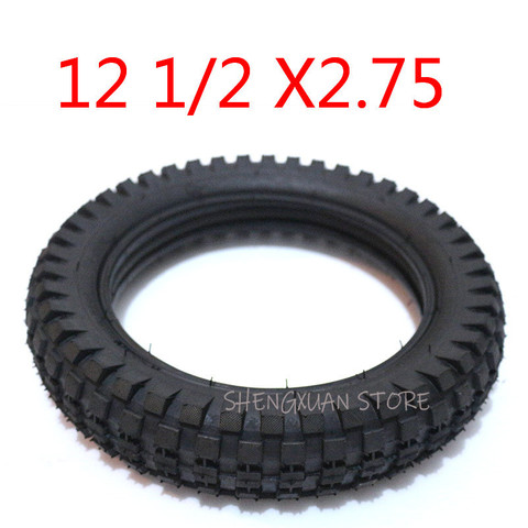 Size 12 1/2 X 2.75 Tyre 12.5 *2.75 Tire or Inner Tube for 49cc Motorcycle Mini Dirt Bike Tire MX350 MX400 Scooter High Quality ► Photo 1/6