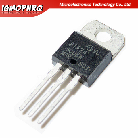 10pcs BTA24-800BW BTA24-800B BTA24-600BW BTA24-600B TO-220 25A TRIACS ► Photo 1/1