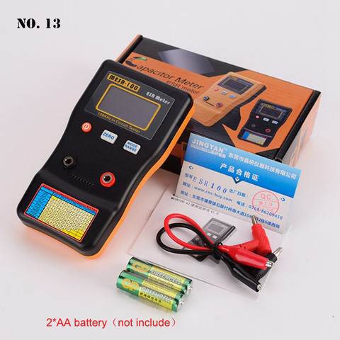 MESR-100 V2 Capacitance Ohm ESR Voltage Meter Tester 0.001 to 100R Resistance Meter Professional Auto-ranging Capacitor ► Photo 1/6