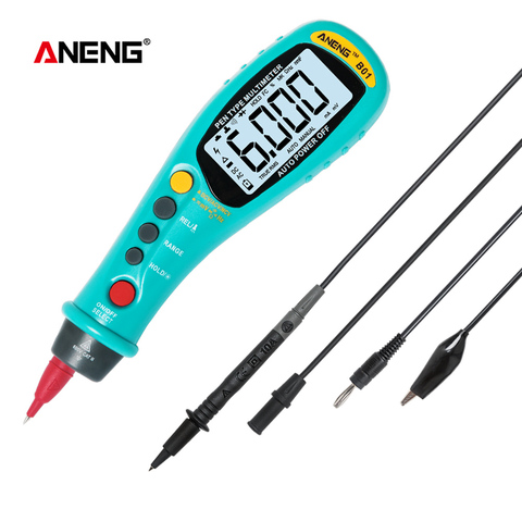 ANENG B01 Digital Multimeter Pen Type Tool 6000 Counts Capacitor Tester Testers Be True Transistor Tester Smd Digital Meter ► Photo 1/6