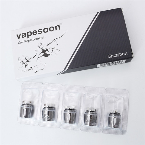 5pcs V8 Baby M2/Q2/X4/T6/T8 Core 0.15/0.2/0.25/0.4ohm Coil for SMOK TFV8 Baby / TFV8 Big Baby Tank Atomizer / Stick V8 Kit etc ► Photo 1/6